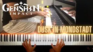 Dusk in Mondstadt - Genshin Impact Piano Cover