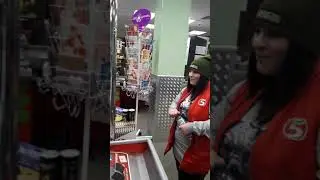 Бардак и беспредел в магазине петерочка