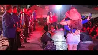 Banda El Pueblito En las fiestas Patronales de Santana Tepetitlan(4)