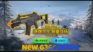 PUBG MOBILE 0.12.1 Training new gun: G36C - FULL HD