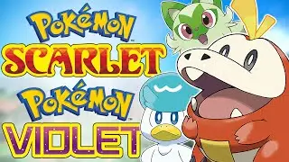 BRAND NEW STARTERS! GEN 9 REVEALED! POKEMON SCARLET AND POKEMON VIOLET