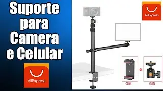 Suporte de Mesa para Camera Ring light Celular Aliexpress Vijim Ls02