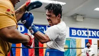 “HARD WORK IS THE MOST DIFFICULT THING TO DO IN BOXING!” - Manny Pacquiao