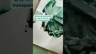 Starting a new painting is my favorite part :)