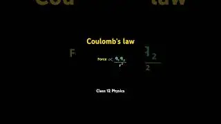 Coulomb's Law Explained: Master Class for Class 12 Physics Students  