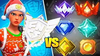 FNCS Champion vs Every Rank in Fortnite!
