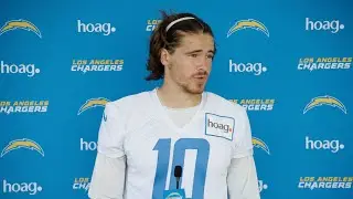 Justin Herbert On SNF Takeaways & Patriots | LA Chargers