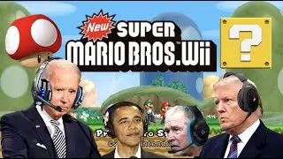 U.S. Presidents Play Super Mario Bros Wii