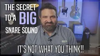 Audio Engineering Secret To A Big Snare Sound | The Trick Nobody Talks About