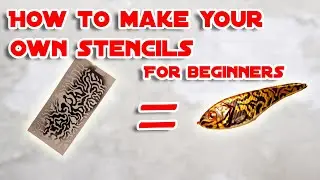 DIY Stencils for Lure Painting