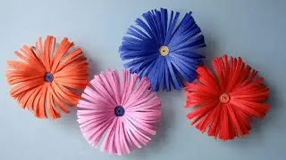 DIY Paper Flower/ Beautiful paper craft/ Home decor