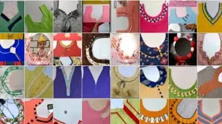 Dress front neck designs / neck designs