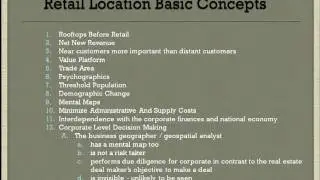 Retail Location Analysis - Beginning 12-steps