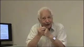 Эммануэль (Амик) Диамант в Доме ученых Тель-Авива 28.9.24