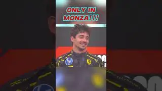 Tifosi goes wild with Leclerc Monza Win!
