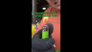 Why Thin Hair Wire Won't Get Top Scrap Prices! 🔥  #scrapmetal #scrapmetalrecycling #copperscrap