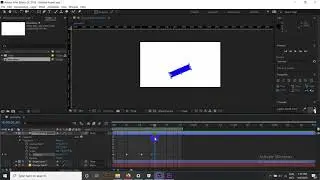 How to use Rotation Tool in adobe after effects - Animations in AFTER EFFECTS CC 2018