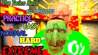 The Twins Baldi Mod All Difficulties
