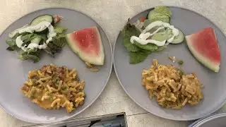 Canning Pantry Cooking | Cheesy Noodle, Veggie and Ham Bake
