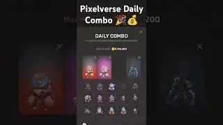 Pixelverse Daily Combo 20 July 2024 #pixelversecombo #pixelverse #pixelversedailycombo #airdropfree