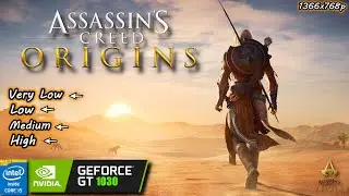 Assassin's Creed - Origins(PC)  | GT 1030 ~Gameplay [Best Settings]