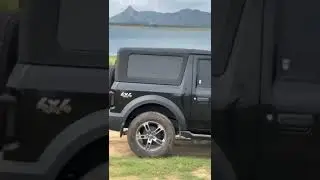 All new Mahindra thar 4x4 offroad driving 😎🤩 #shorts #youtubeshorts #legender #villagelife #mafiacar