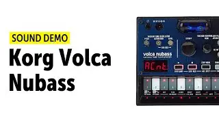Korg Volca Nubass Demo (no talking)