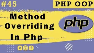 Method Overriding in PHP (Hindi)