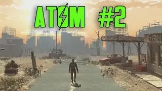 ГЛОБАЛЬНАЯ КАРТА, ГОПНИКИ, БАЗА БАНДИТОВ - ATOM A Post Nuclear RPG #2