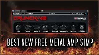 Nembrini Audio Crunk v2 Guitar Amplifier [Review & Demo] - New Best Free Metal Guitar VST in 2020?