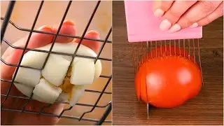 Easy ways to cut veggies and fruits like a chef 🌽🍴