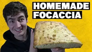 Homemade Foccacia is Easy!!
