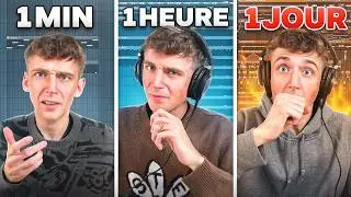Composer une instru en 1 minute VS 1 heure VS 1 journée (c'est fou)