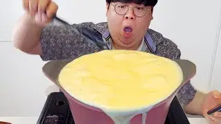 Giant Pudding Mukbang!