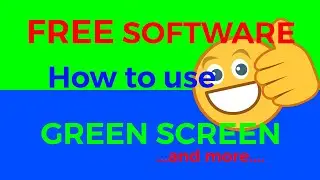 FREE! How to add Greenscreen Clips to your Videos !