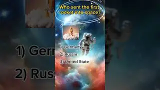 Who sent the first rocket into space? #shorts #quiz #quiztime