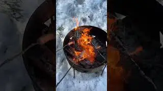 Сало на костре, ламба и уличный ресторан!🔥описание в комментах, а сало на костре это бомба!🔥