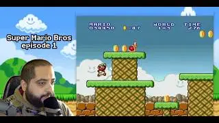 Playing Super Mario Bros after 30 years [Episode 1] . Back to the good old times :) !