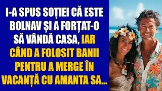 I-a spus soției că este bolnav și a forțat-o să vândă casa, iar când a folosit banii pentru a merge