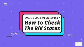 Title: 🏆 How To Check Participated Bid Status on GeM Portal 📊