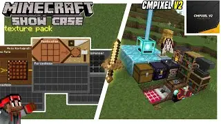 CMPIXEL V2 Texture pack | cocok untuk survival minecraft | minecraft pe