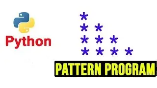 Right traingle in python | Programming hub | subscribe.