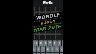 Wordle March 29