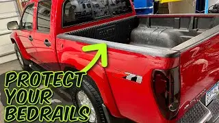 2006 Chevy Colorado Westin Bedrail Caps Install  ***Uncle Rusty***