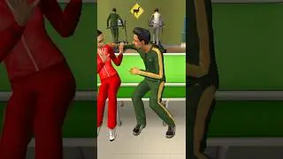 Cuddle… no? 🥺 #shorts #gaming #thesims2 #thesims4 #sims4 #sims2