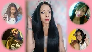 A HISTÓRIA DO MEU CABELO COM FOTOS - Pedi pra Deus e ele me deu ❤
