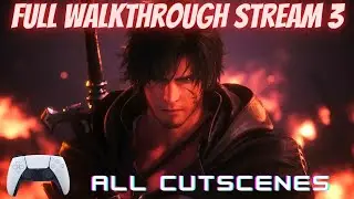 Final Fantasy XVI Full Walkthrough Stream 3 #finalfantasyxvi #ps5 #ff16