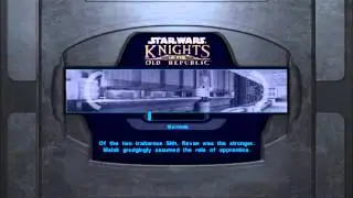 Star Wars KotOR (LS) Walkthrough part 3-in the lower city