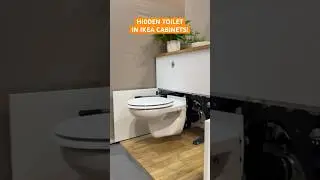 Hidden toilet in 