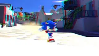 Sonic Unleashed - Transformation 3D Anaglyph
